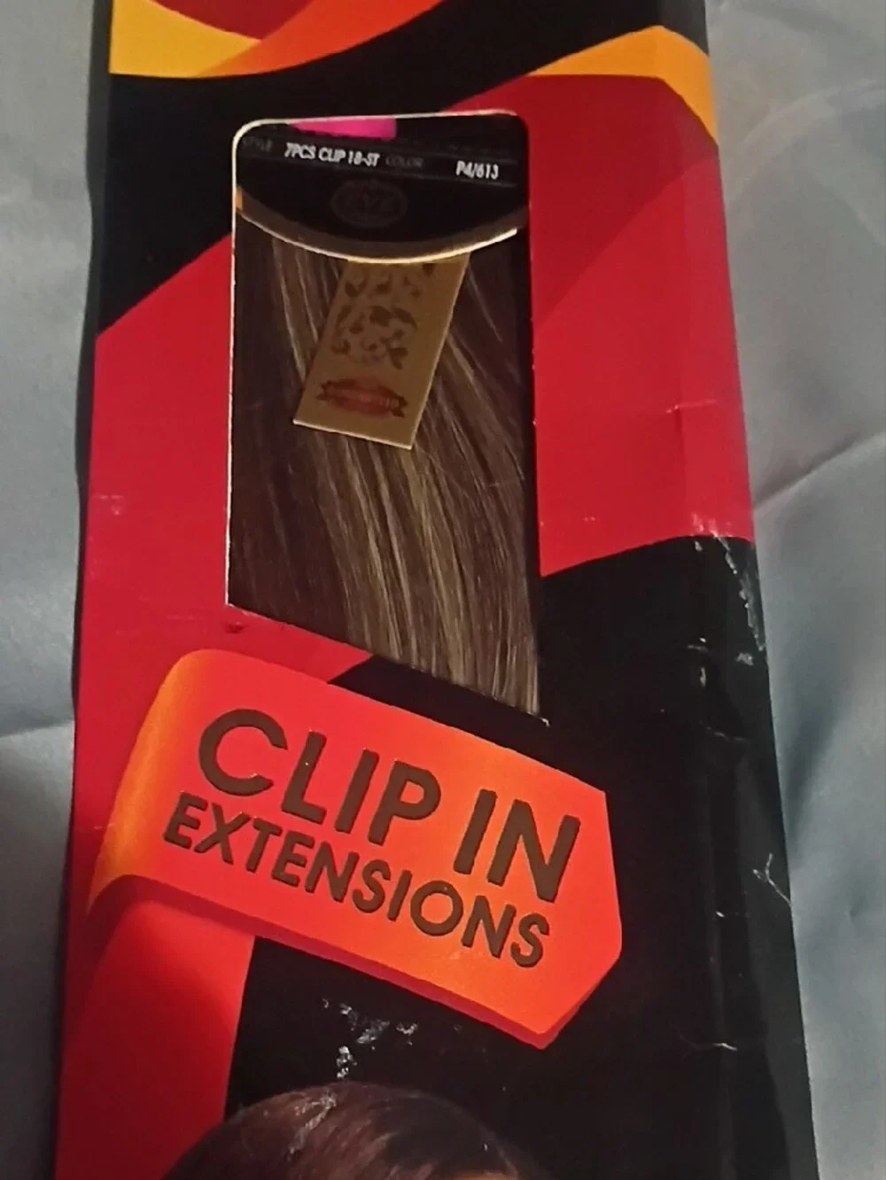Clip In Hair Extensions 7PCS - Brown Blonde Blend